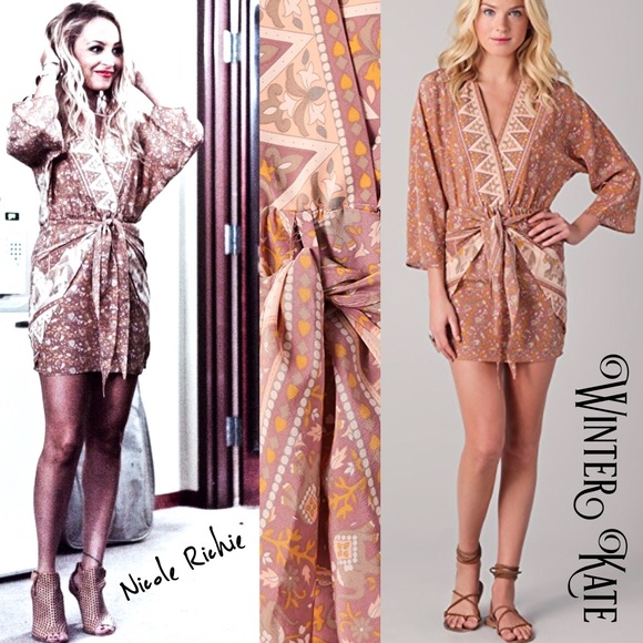 Winter Kate Dresses & Skirts - NWOT WINTER KATE Jaya Elephants silk dress